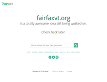 Tablet Screenshot of fairfaxvtlibrary.org
